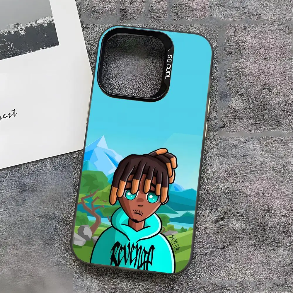 Чехол-бампер Lil U-Uzi V-Vert для iPhone 17 Air 16 15 14 Plus 13 12 11 Pro 7 8 XS Max XR, серебристый, черный чехол-бампер (art.: 3920d131bf54c) - 3920d131bf54c