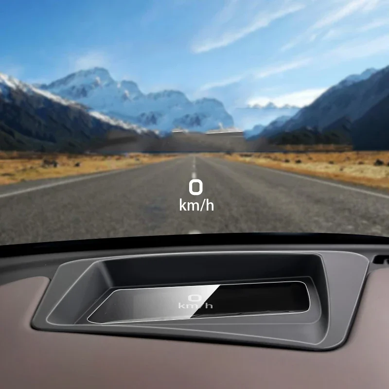 Фото Автомобильный HUD дисплей, защитный чехол, проекционный дисплей, светоотражающий защитный экран, пылезащитный автоаксессуар для BYD HAN EV 2022-2025 №3