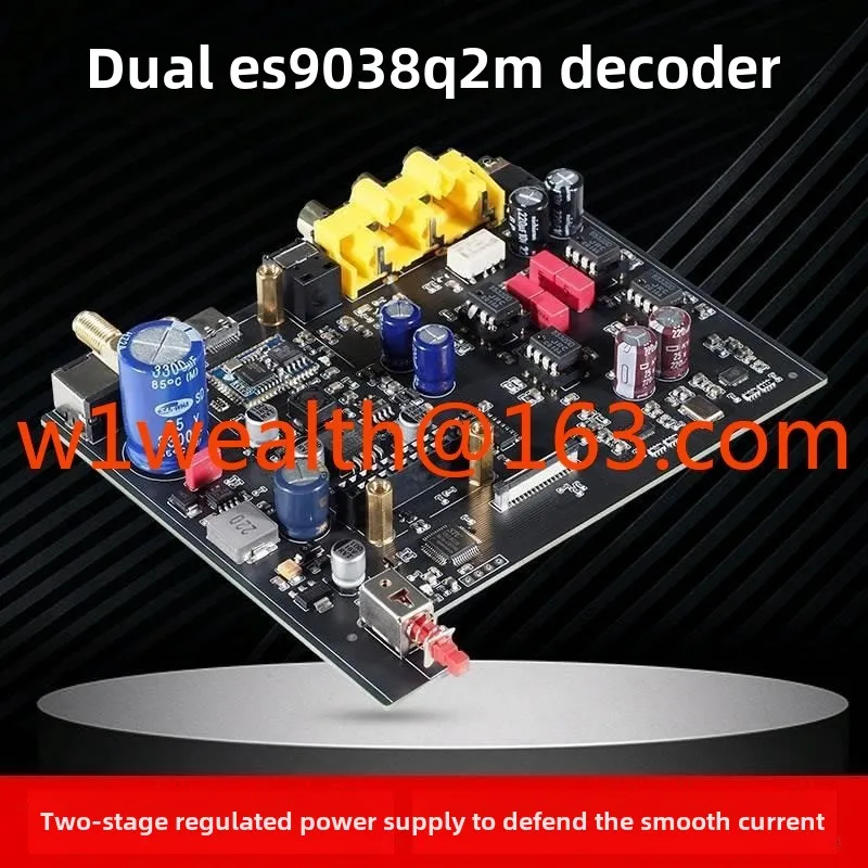 Фото DA10S Dual ES9038 DSD512 Bluetooth 5.1 USB-декодер HIFI Fever ЦАП №3