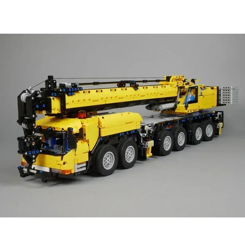 MOC-5509 GMK6400 Мобильный кран с дистанционным управлением в сборе, машина для сращивания строительных блоков, модельMOC, креативные строительные блоки, игрушка в подарок (art.: 3920cf0bddbb9) - 3920cf0bddbb9