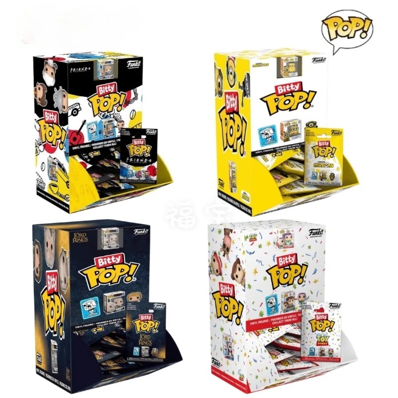 Funko Bitty POP История игрушек Звездные войны История Мандалорская модель Слепая коробка Сумка Аниме Фигурки Коллекция игрушек Украшения
