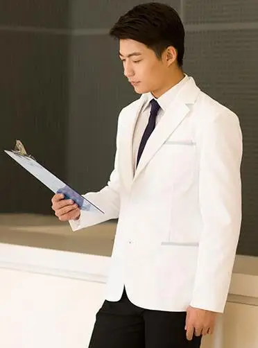 Дождевик Doctor Blazer, весеннее пальто, белая куртка для Дина, больницы, мужские рабочие топы, Униформа, Новинка