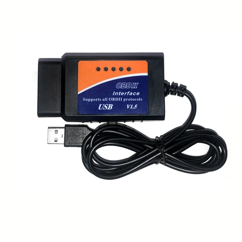 Фото Сканер диагностический универсальный, OBD II, ELM 327, Wi-Fi, USB №3