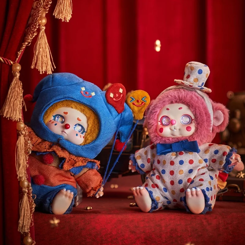 Фото В наличии Cino'S Dreamland Circus Series Виниловая плюшевая слепая коробка Модная кукла Гаражный комплект Орнамент Коллекция игрушек Подарки для девочек №5