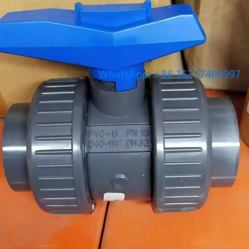 Соединительный шаровой кран GF+UPVC, двухходовой шаровой кран Шаровой кран 375 GF