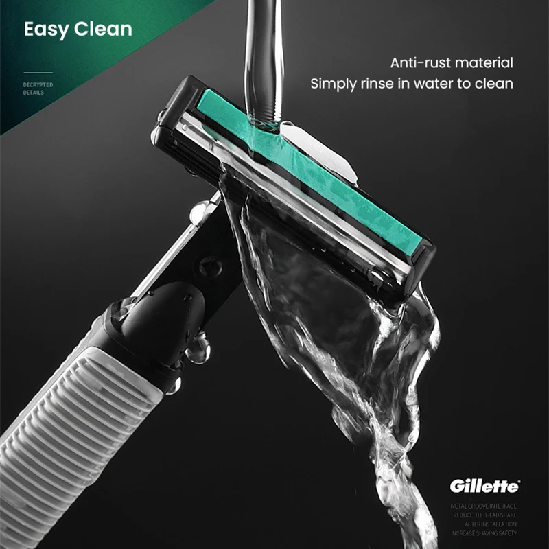Лезвия Gillette Vector, двухслойные лезвия со смазкой, 16 шт.упак. (art.: 3920d169fcc1b) - 3920d169fcc1b