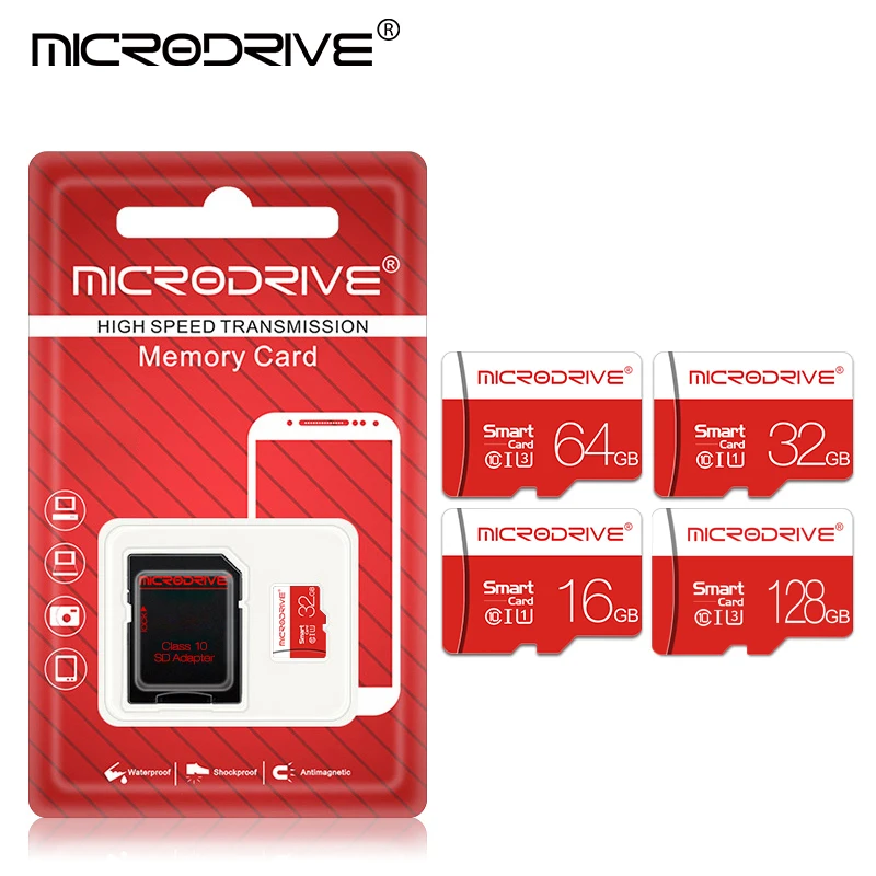 Фото Карта микропамяти 256 ГБ 128 ГБ 64 ГБ USH-3 Class 10 4K HD Extreme Pro TF Flash Mini SD Card 32/16/8 ГБ USH-1 для мобильного телефона/камеры №4