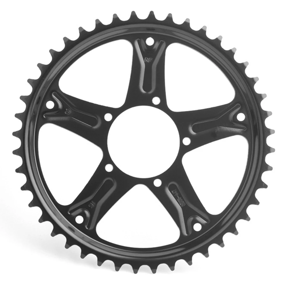 Звездочка колеса для Bafang 01 02, средний приводной двигатель 44T, 46T, 48T, звездочка колеса для Bafang 01, 02, двигатель среднего привода