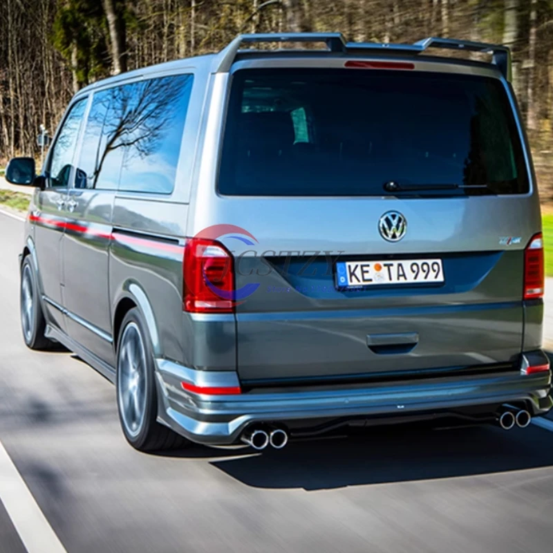 Для Volkswagen VW Multivan 2016-2022 R Gaya Hanya6] Для бампера Standar Atap Belakang Спойлер Jendela Sayap