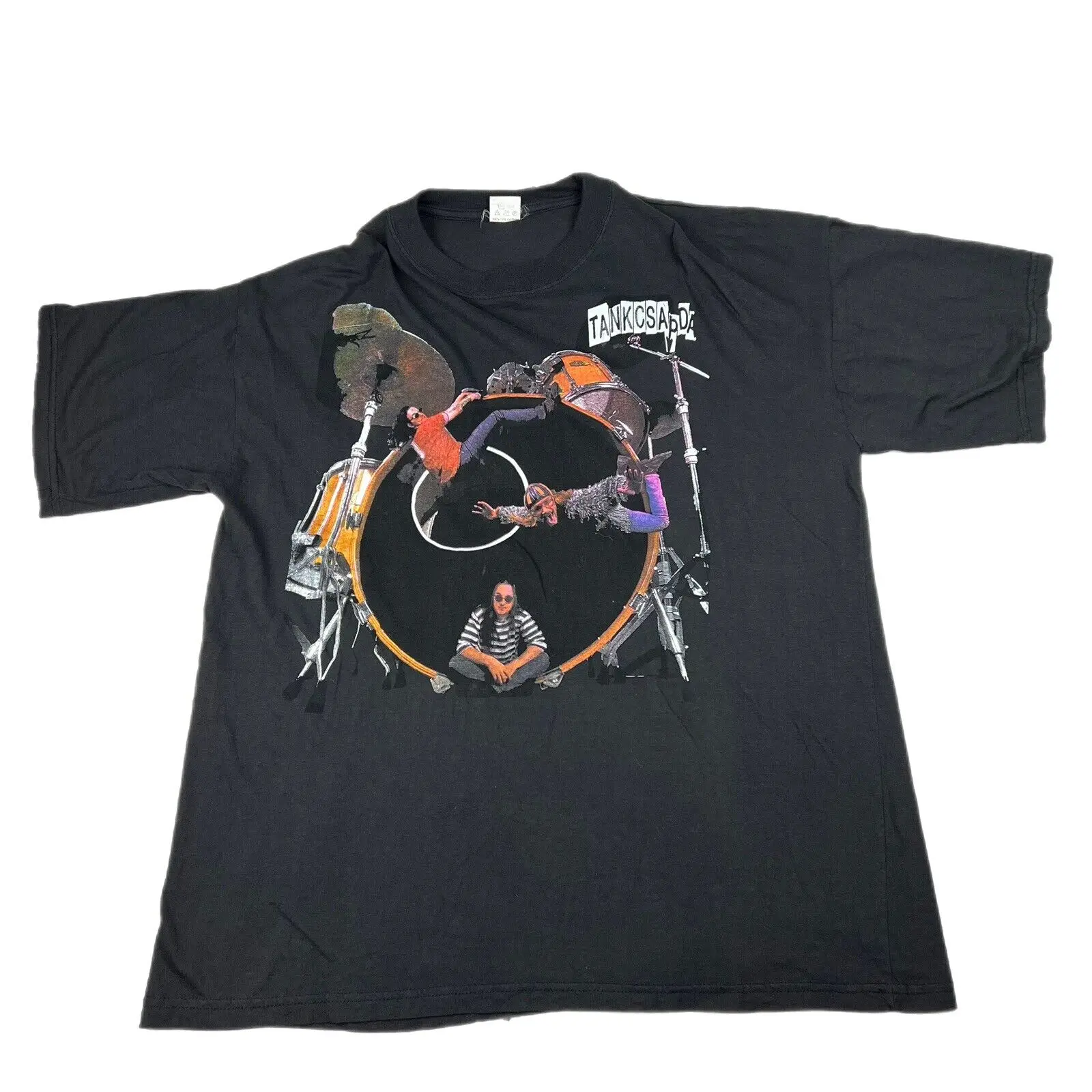 Винтажная Футболка Tankcsapda Band Eleven 11 2XL XXL редкая Y2K