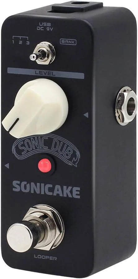 SONICAKE Looper, педаль эффектов для гитары, Sonic Dub Looper, хранилище, петлевая станция, петля для записи, гитара, бас-педаль эффектов