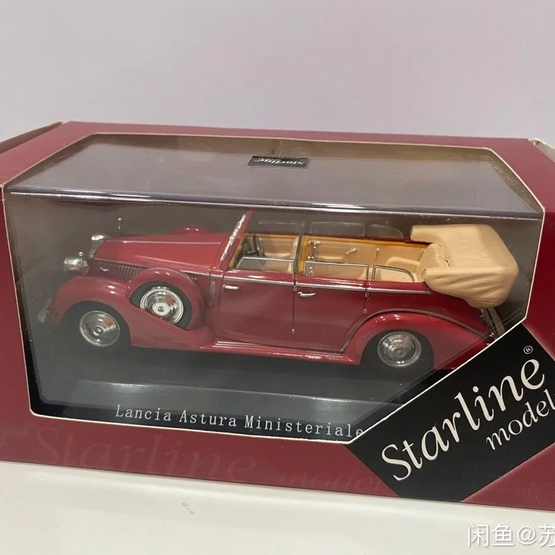 Коллекционная игрушечная машинка из сплава, 1:43 Lancia astulu IV 1938 Mussolini