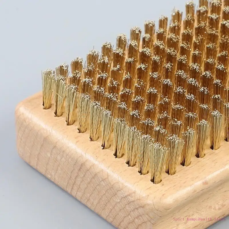 Фото 3PCS Snowboard Wax Brush Ski Board Чистящая щетка с нейлонами щетка, щетка для конного состояния, латунная щетка лыжная щетка №3