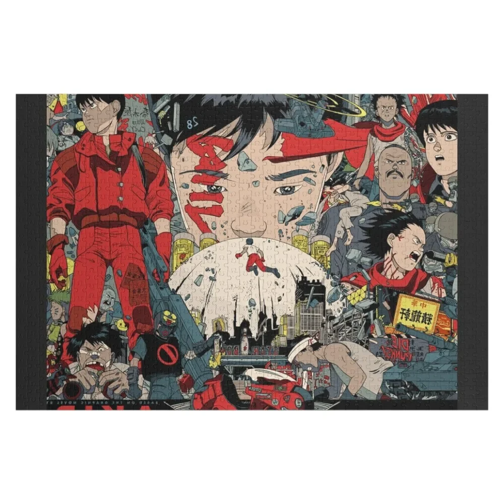 Пазл Akira-48 3, пазл на заказ, деревянный подарок, детский пазл