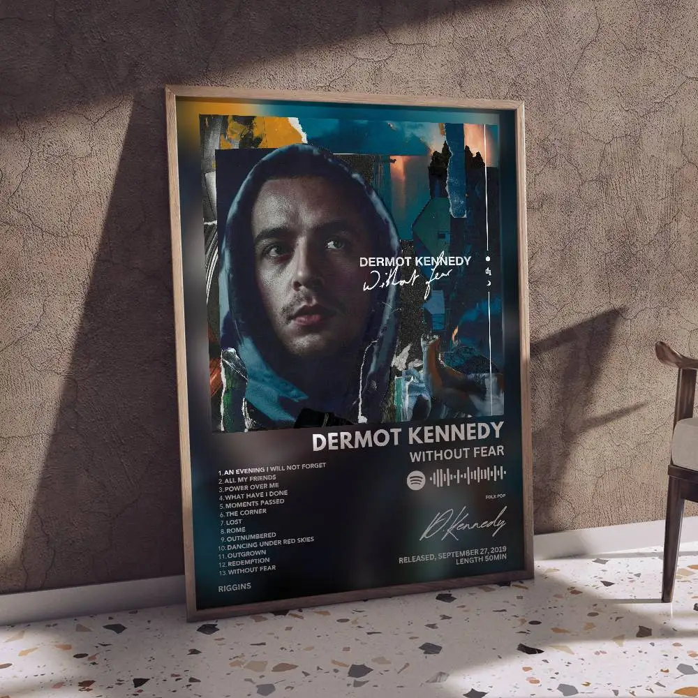 Плакат Dermot Kennedy, самоклеящаяся художественная водонепроницаемая бумажная наклейка, кофейня, бар, комната (art.: 3920d14eef9bb) - 3920d14eef9bb