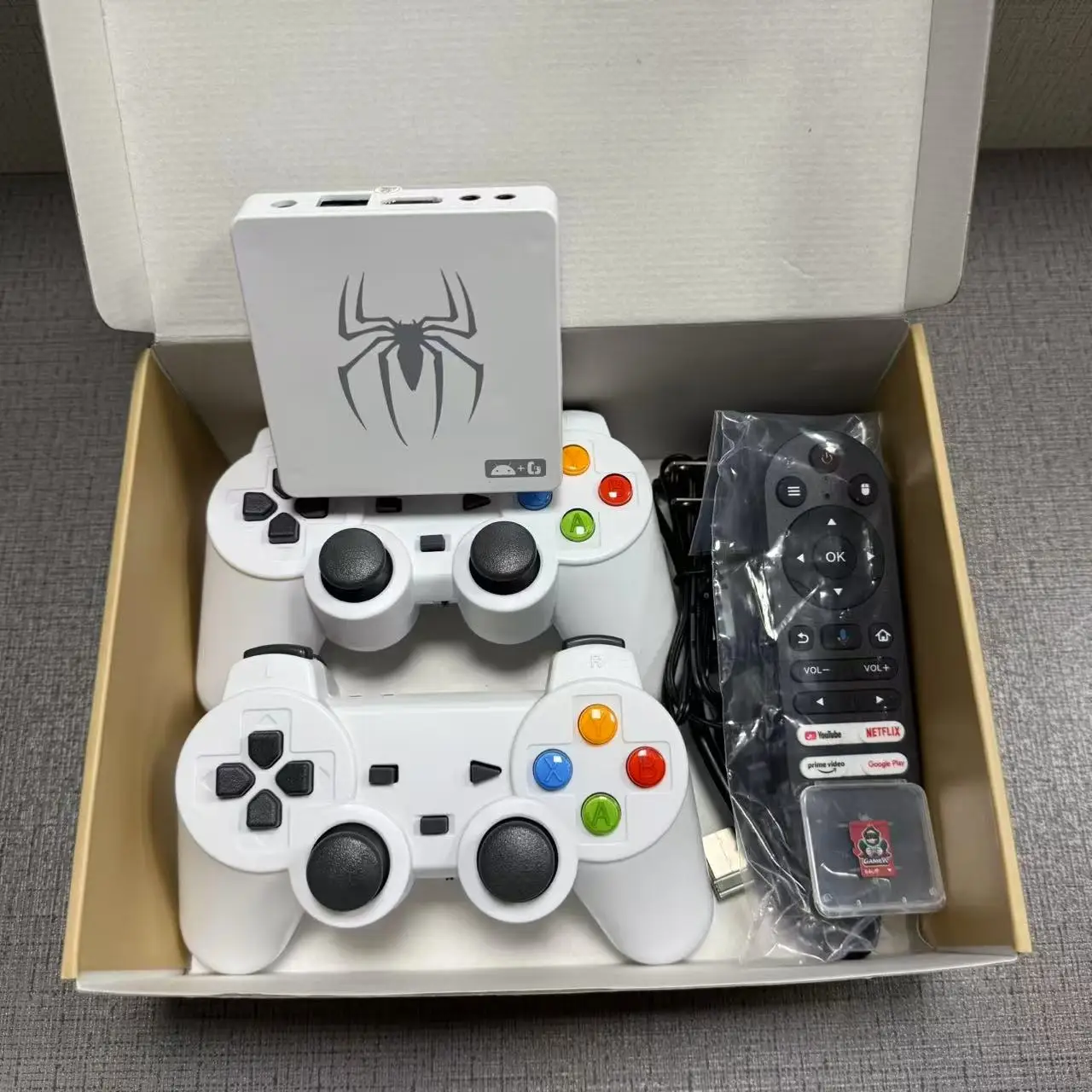 2025 Dual System TV Game BOX G7 8K 3D Arcade Games Player 36000+ Games 64g Ретро Классическая игровая консоль 2,4G Беспроводной контроллер
