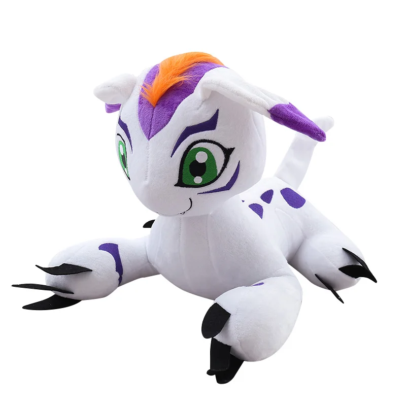 Фото Аниме Digimon морской лев гомамон, плюшевая кукла, мягкие игрушки 12 дюймов 30 см №3