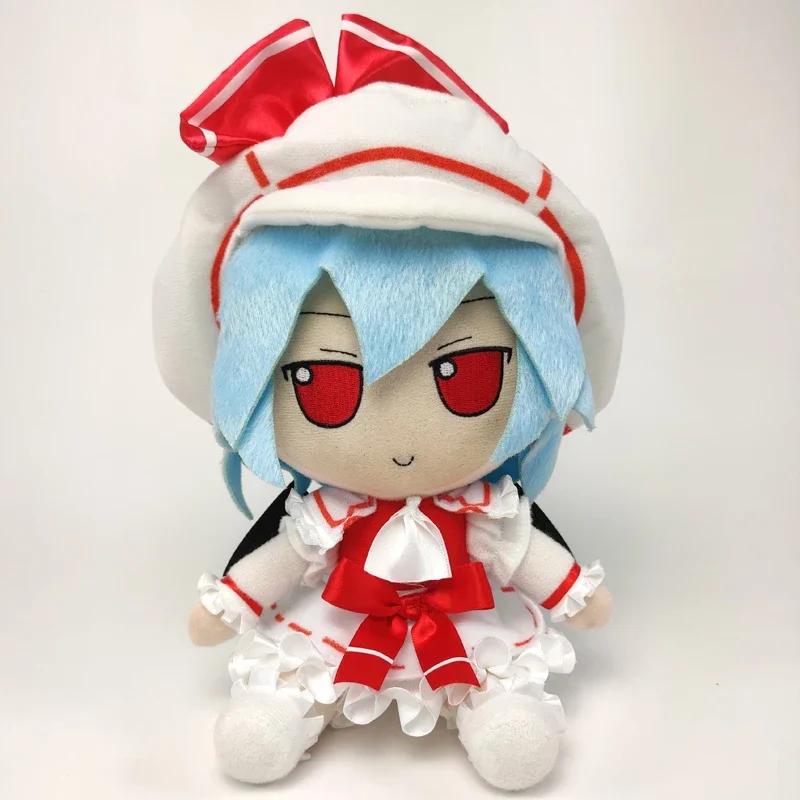 Фото 20 см аниме плюшевые игрушки TouHou Project Fumo Remilia Scarlet Kawaii косплей плюшевая кукла милые сидячие плюшевые игрушки фигурки подарок №3