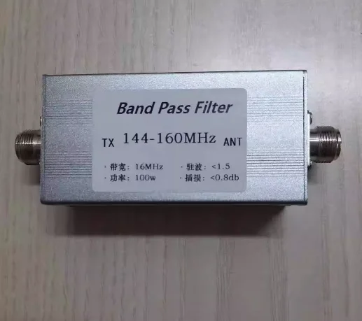 1 шт., 144-160 МГц, фильтр bandpass N mother BPF, защита от помех, 100 Вт Умная электроника