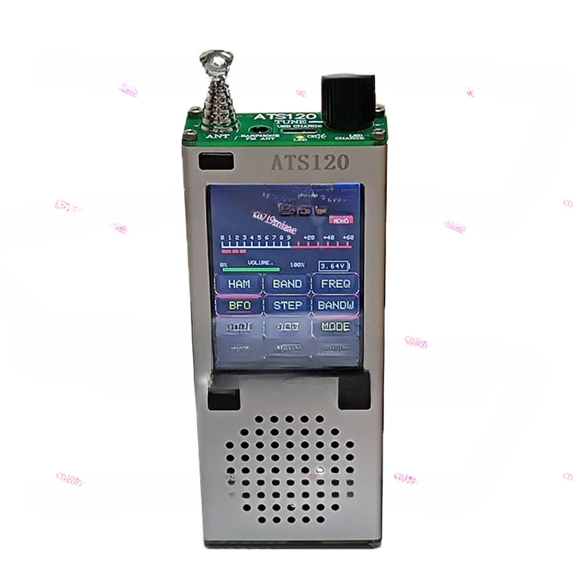 Портативный для приемника ATS120 Bluetooth SSB FM RDS 64-108 МГц AM LSB USB вседиапазонный радиоприемник + расширенная антенна, радио ATS100