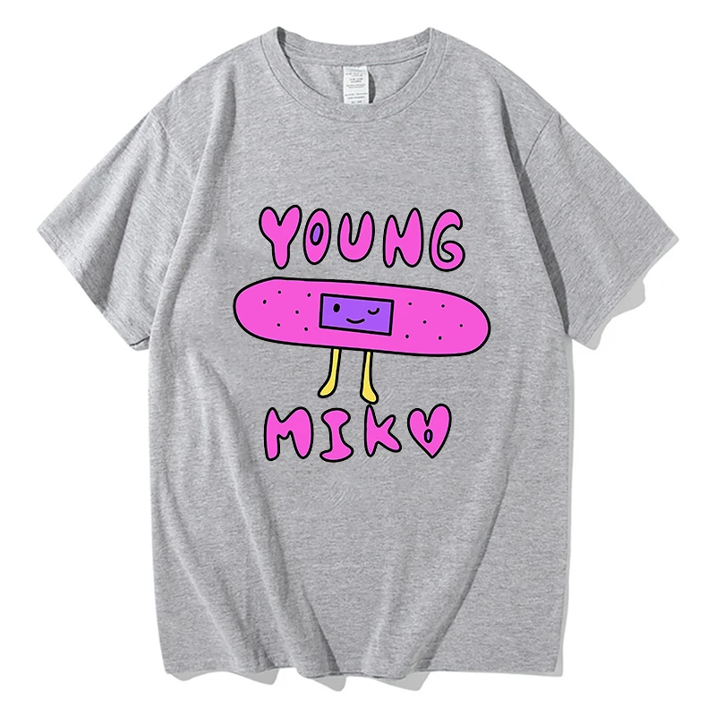 Футболка Young miko мужская с коротким рукавом, хлопок, Повседневная Удобная рубашка с круглым вырезом, короткий рукав, лето-весна (art.: 3920c5dc80c7b) - 3920c5dc80c7b