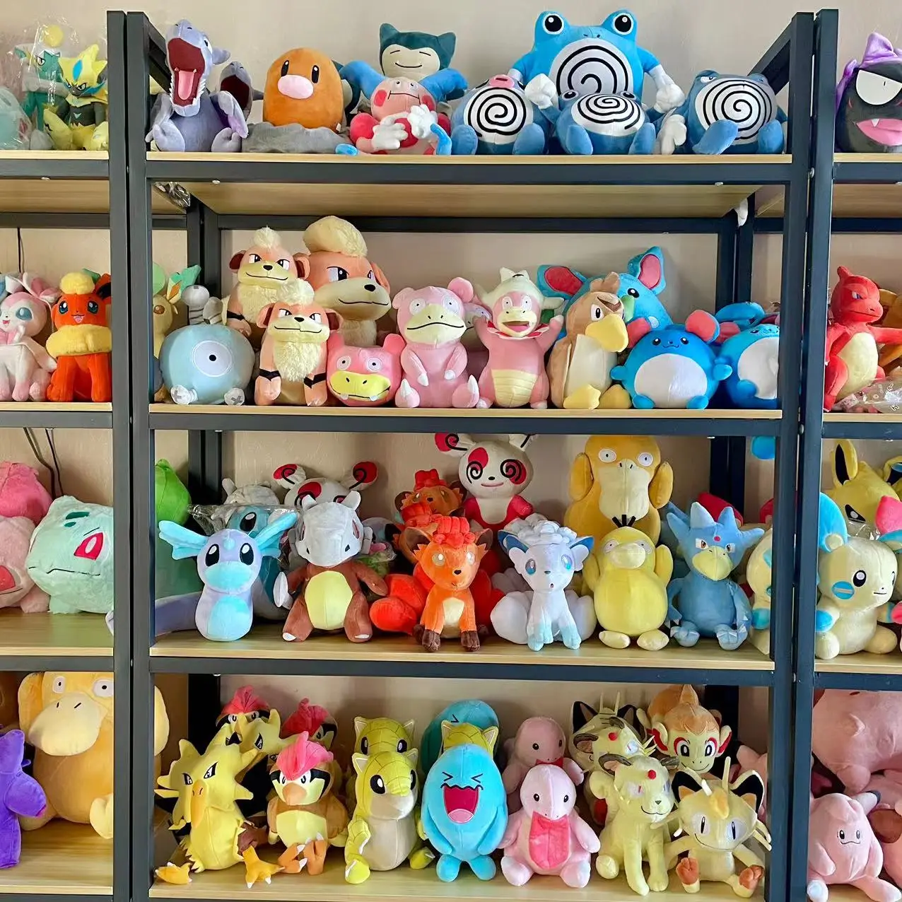 Фото Pokémon Horsea Golduck Psyduck Vulpix плюшевые игрушки 20 см аниме Azumaril Togepi Poliwag Kyogre мягкая кукла детский подарок на день рождения №3
