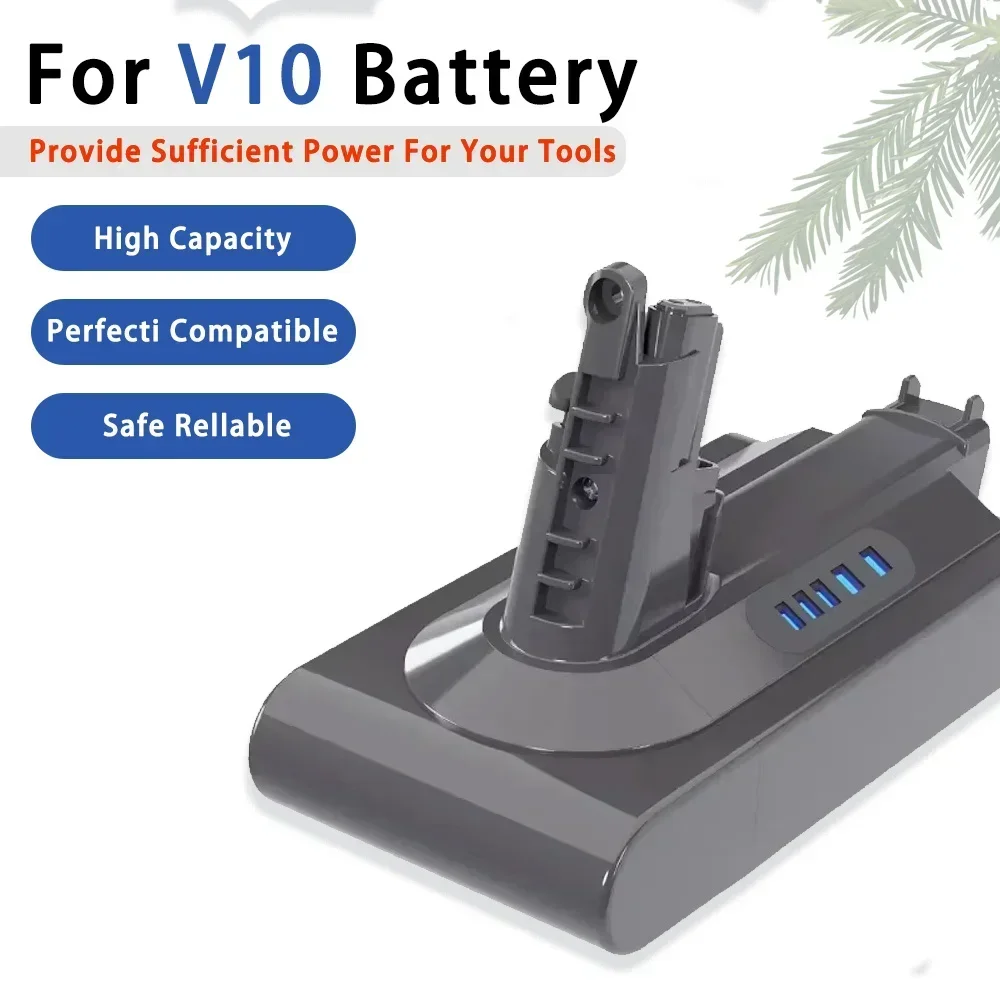 Аккумулятор 8000 мАч для Dyson V6 V7 V8 V10 V11, сменный аккумулятор DC58 DC59 DC61 DC62 DC72 DC74 SV11 SV10 SV12 SV14 SV15 Литий-ионный аккумулятор