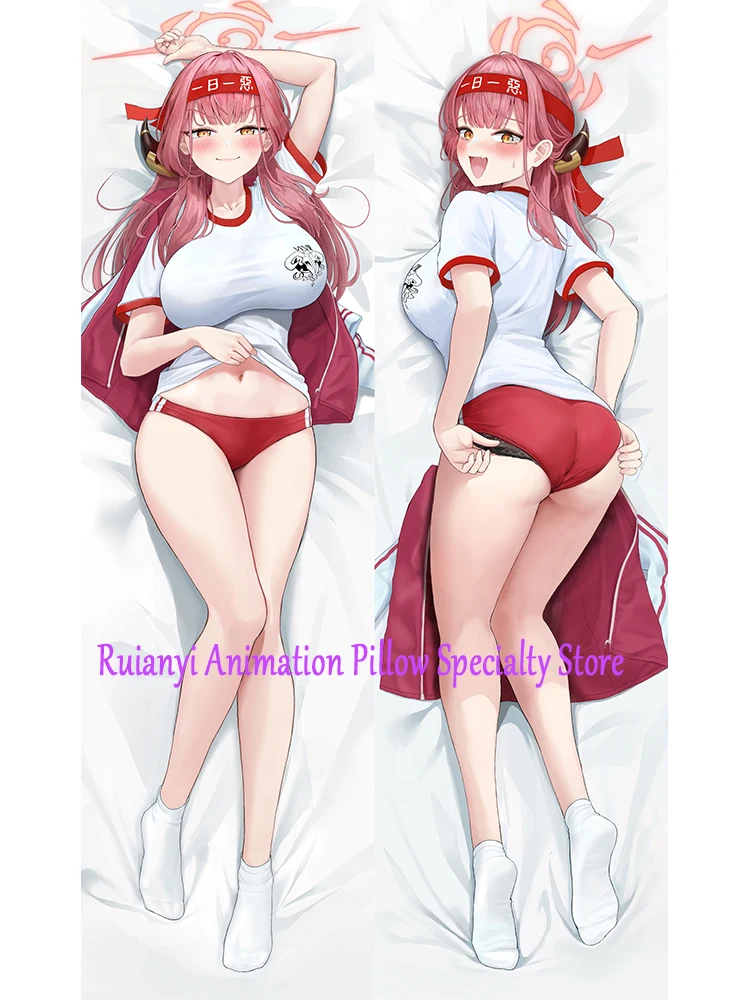 Подушка Dakimakura Аниме Rikuhachima Aru с двусторонним принтом в натуральную величину наволочка для игры на тело постельное белье подарки