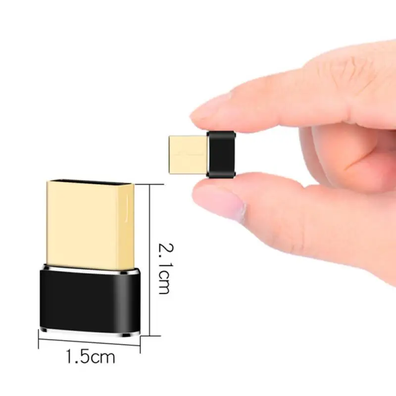 Фото Адаптер USB Type C OTG, Переходник USB A «папа»-USB C «Мама», конвертер USB 3,0, адаптер для зарядки и передачи данных для Samsung, Huawei, Macbook №3