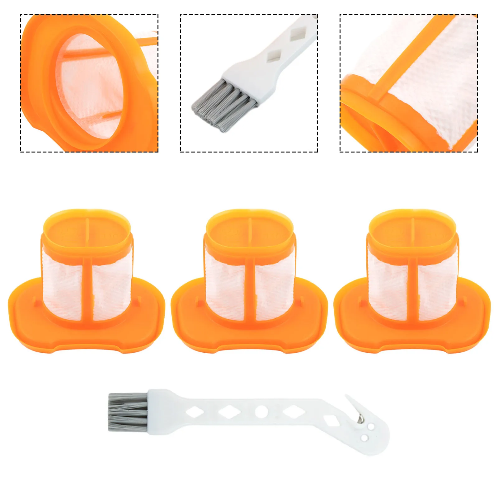 Для фильтров Black Decker BHHV320B BHHV320J BHHV520BF BHHV520BFP Легко установить Высокое качество BHHV520BT BHHV520JF
