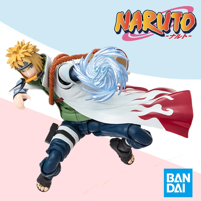 Bandai оригинальная коробка S.H. Фигуртс SHF Minato Namikaze NARUTOP99 издание экшн аниме модель комплект готовая игрушка подарок для детей