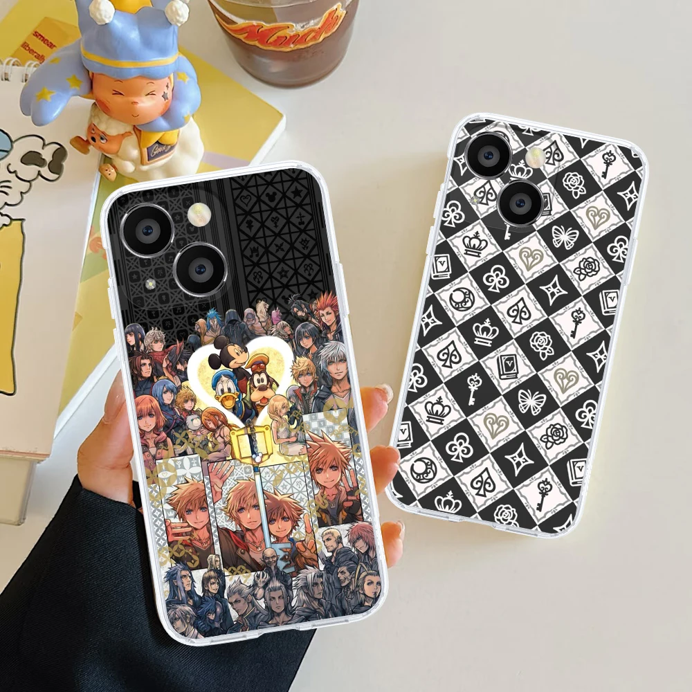 Фото Прозрачные чехлы для телефонов G9 E7i Moto G6 E7 Power E40 G5s E30 G5 E20 Plus Play LA-19 Kingdom hearts №2