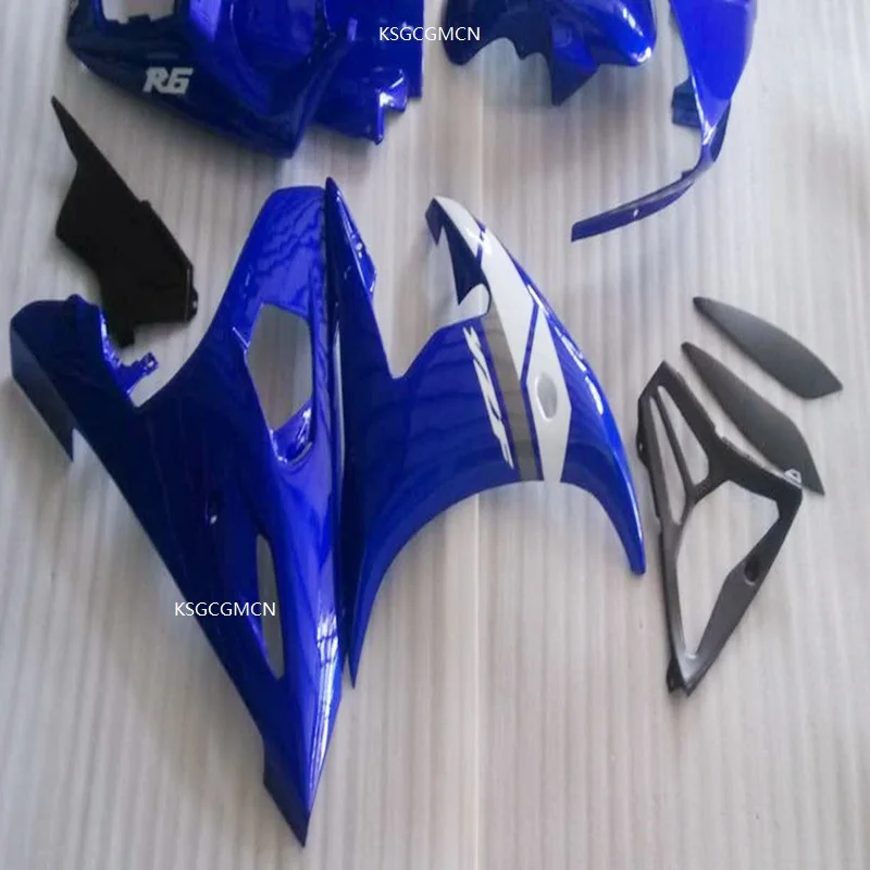 Фото Кузов мотоцикла для YAMAHA YZF-R6 2003 2004 2005, синий 03 04 05 YZF-R6, обтекатель, пластиковый кузов, комплект кузова из АБС-пластика №3