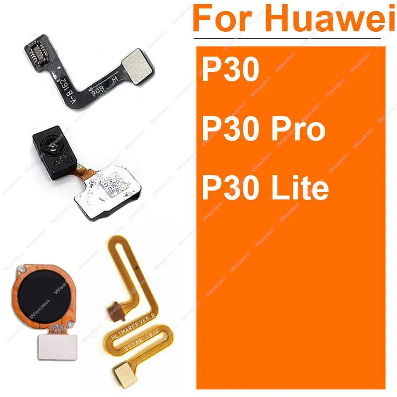 Главная Кнопка Датчик отпечатков пальцев гибкий кабель лента для Huawei P30 P30 Pro P30Pro меню сканер отпечатков пальцев возврат ключей ремонт деталей