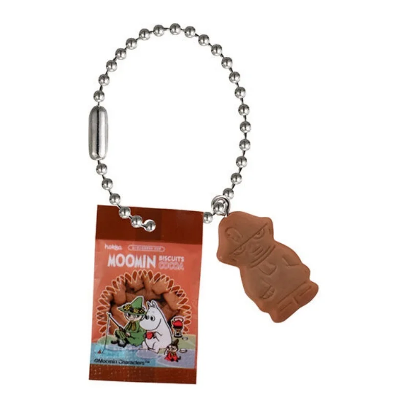 Фото Bandai оригинальный брелок-подвеска Moomin Snack-коллекционная миниатюрная еда аниме фигурка модель классическая игрушка в подарок №3