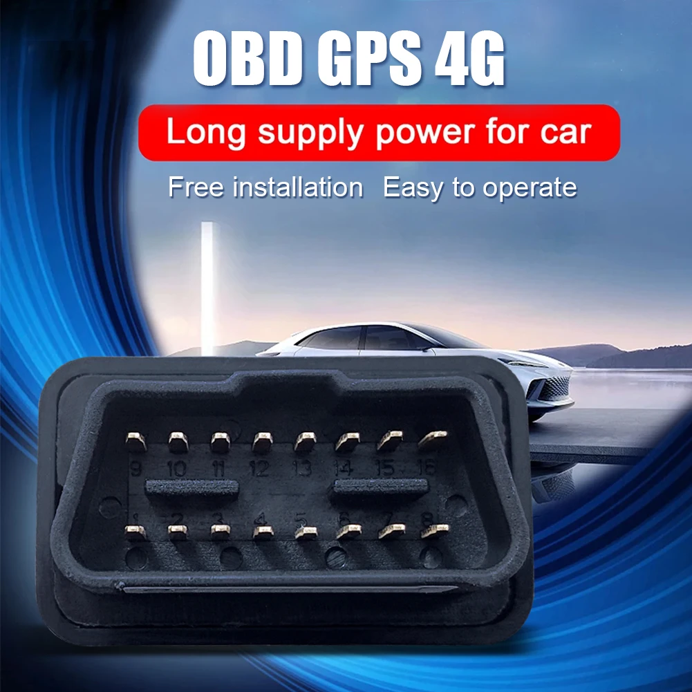 Фото 4G Мини OBD GPS трекер 12 В-24 В Автомобильная противоугонная сигнализация Устройство слежения в реальном времени Локатор вызовов Geofence Бесплатное приложение для iOS Android №2