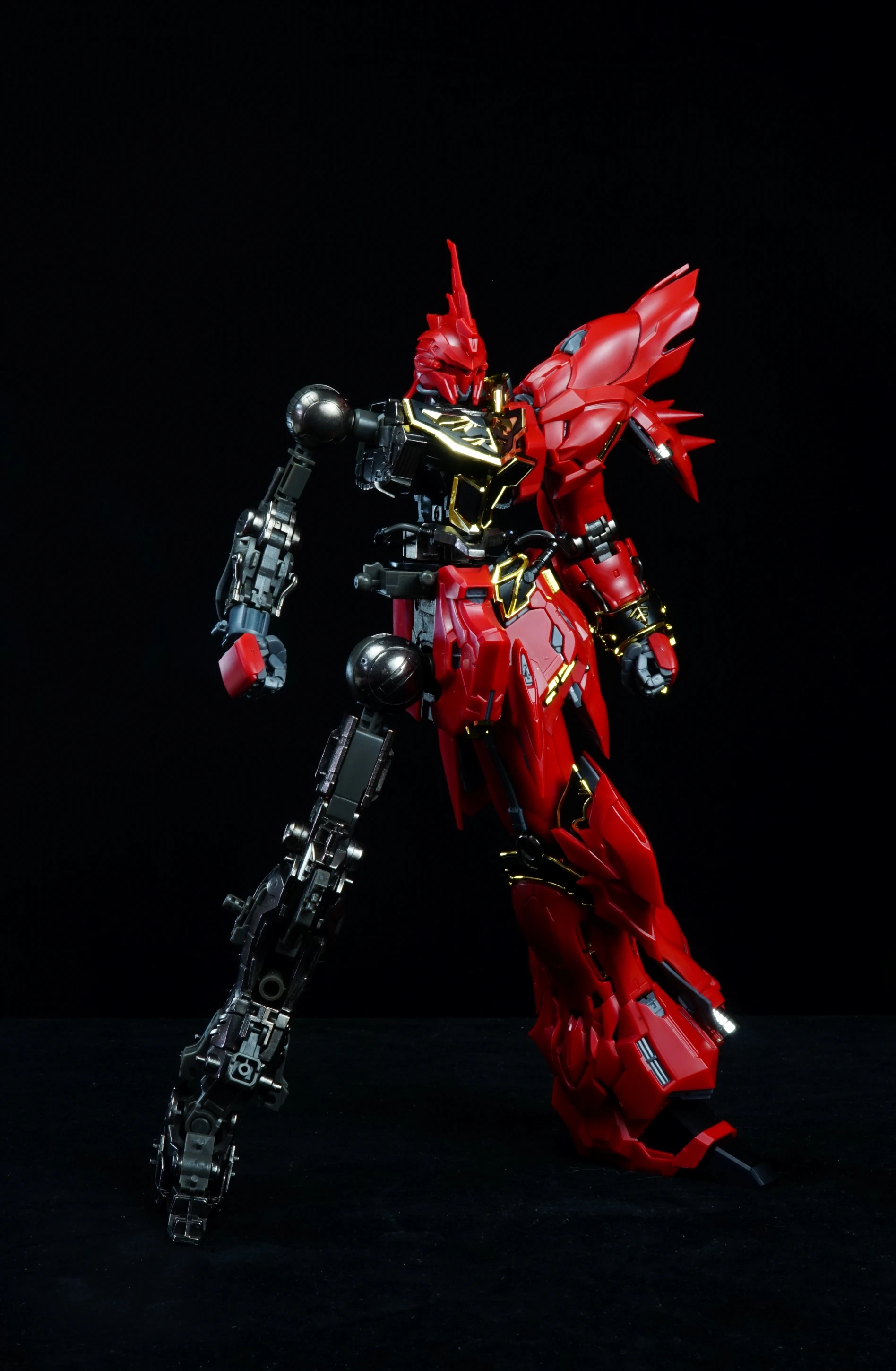 Фото Детали металлической рамы для игрушек из железа для Sinanju 1/100 мг №5
