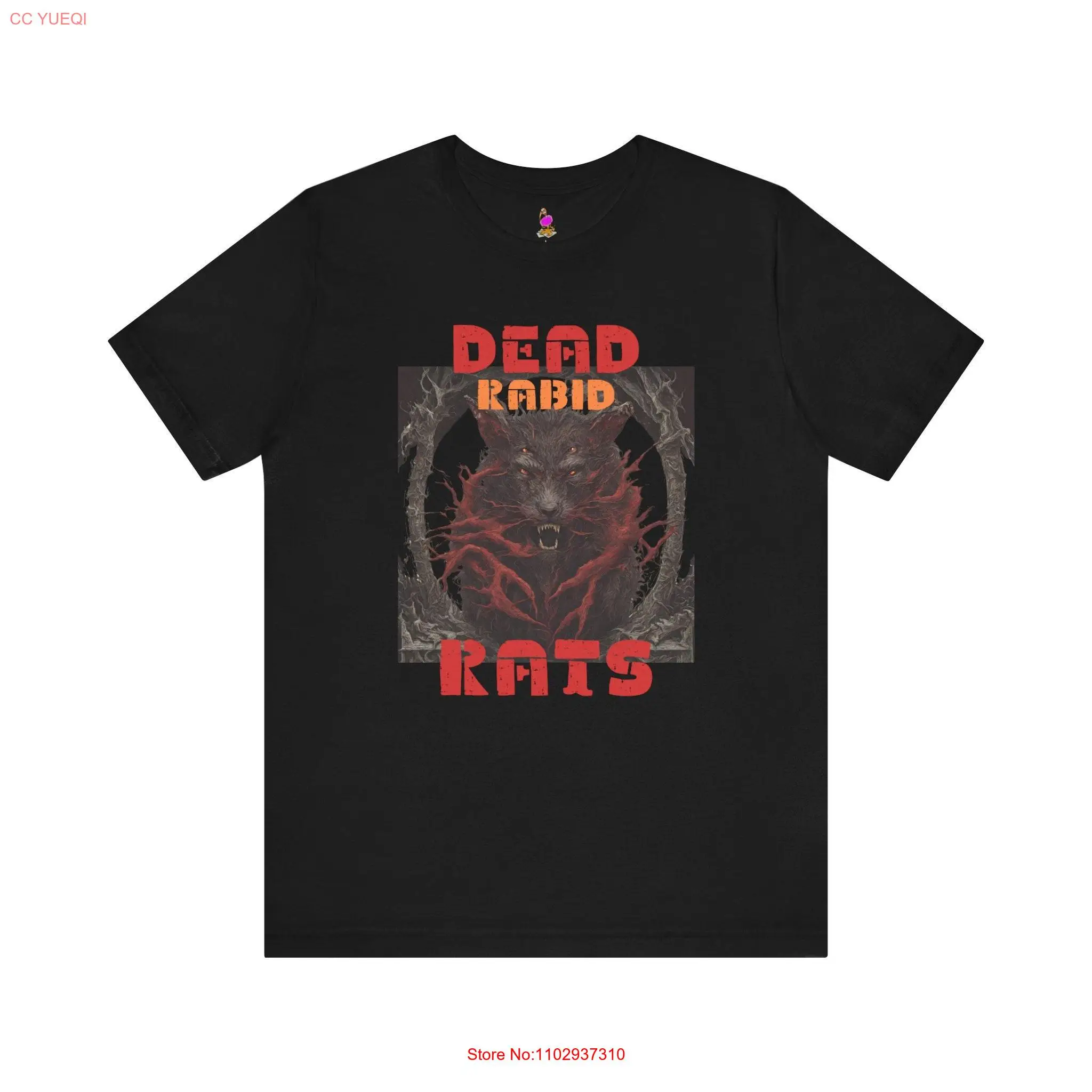 Vintage Horror Inspired T Shirt DEAD RABID RATS Sick Infected Mutated Mutant Rodent Bloody Retro 80s 90s Film Lovers
