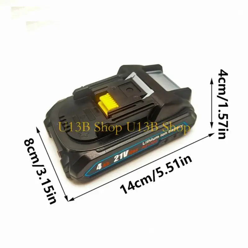 U13B Easy Установка батареи для батареи для 18 В 18 В BL1830 BL1890 5S2P 5x21700 Держатель лития вентилируется вентилируемый (art.: 3920d06811c4a) - 3920d06811c4a