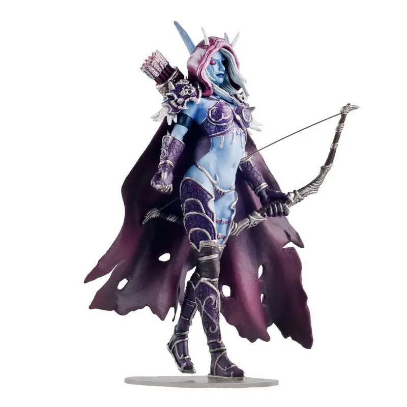 Фото Wow Fall of The Lich King Фигурка Arthas Sylvanas Windrunner Sylvan Archery Queen World of Warcraft Dota Menethil Dota Toy №2