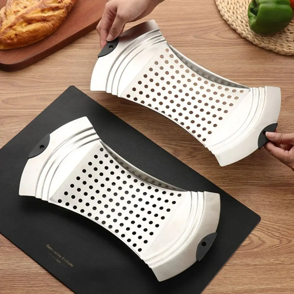 Силиконовая ручка Spaetzle Maker из нержавеющей стали с лопатой, немецкая машина для приготовления яичной лапши, утолщенный масляный фильтр большого размера, макароны Shanxi