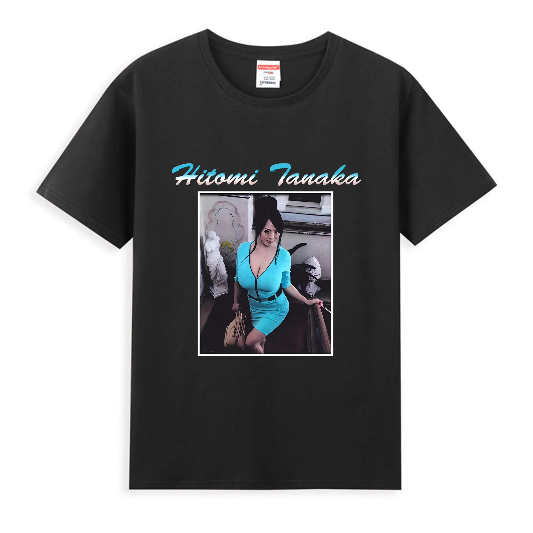Мужская футболка Baju JAV, хлопковая Футболка Hitomi Tanaka