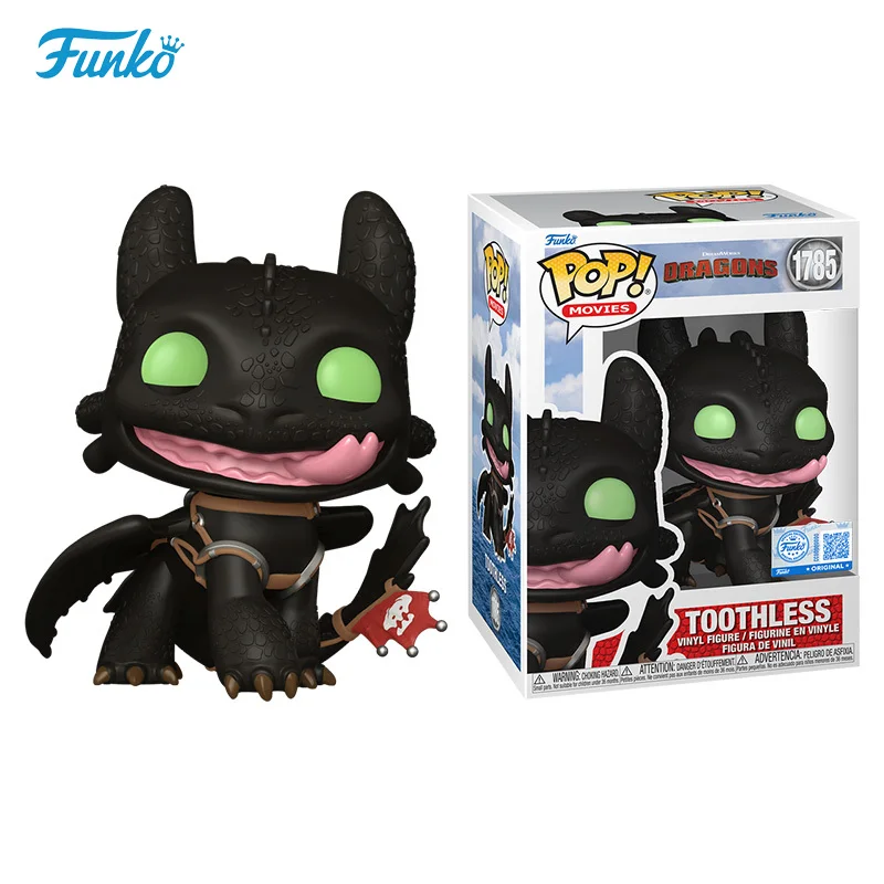 FUNKO POP фильм «Как приручить дракона», беззубик, ночь лють», аниме, экшн-фигурка, модель игрушки, коллекционный подарок для взрослых и детей