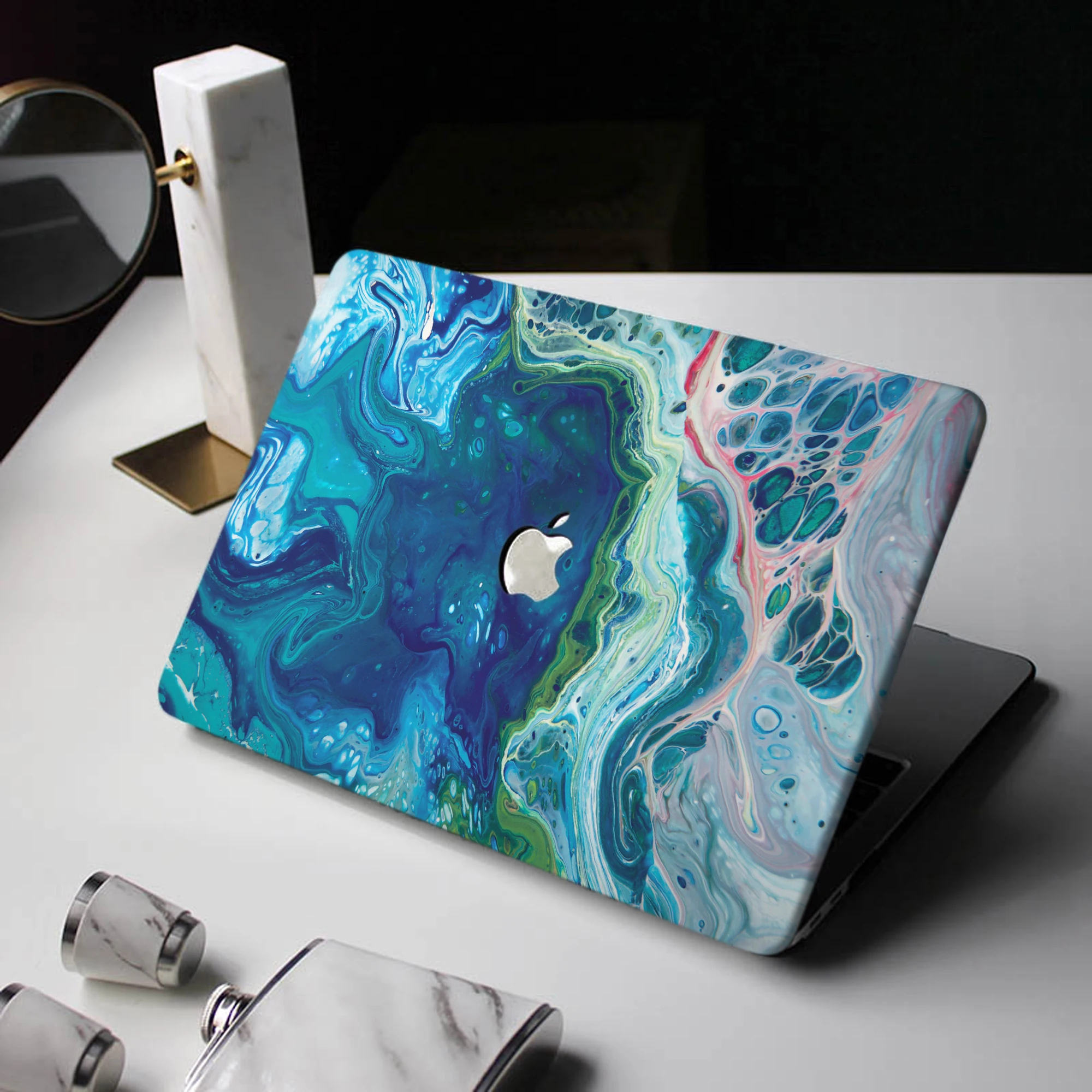 Красочный абстрактный чехол для ноутбука Macbook Air 13 M2 2022 A2681 A2337 A2179 A2338 M1 Chip Pro A2289 Mac book A1466 Последняя версия