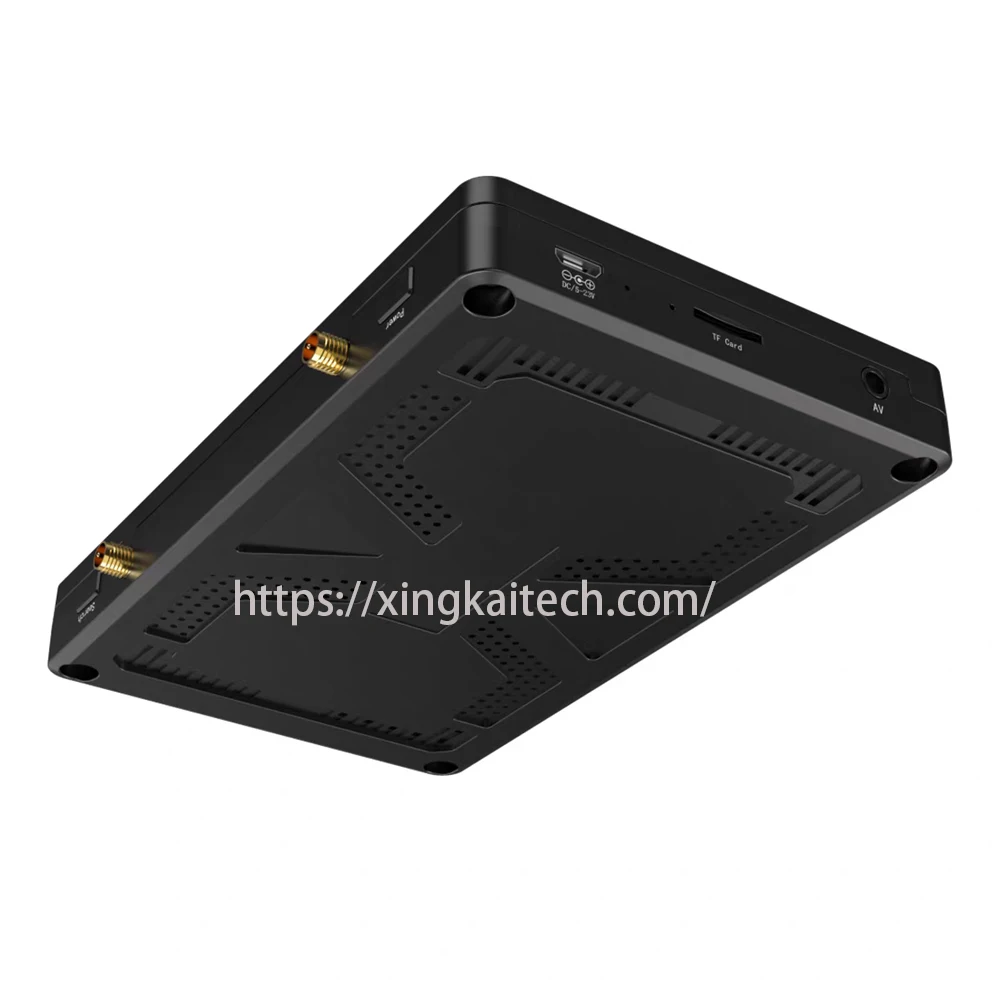 5,8G FPV 5-дюймовый ЖК-монитор с DVR Автоматический поиск каналов Встроенный портативный экран 5-23 В Автоматический поиск FPV-монитор