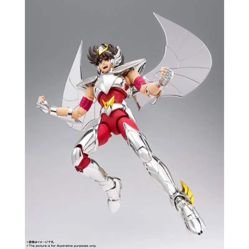 Фото Оригинальный тканевый Миф BANDAI Saint Cloth EX Pegasus Seiya, финальная бронзовая ткань Saint Seiya The Hades, модель из аниме-фигурок №3