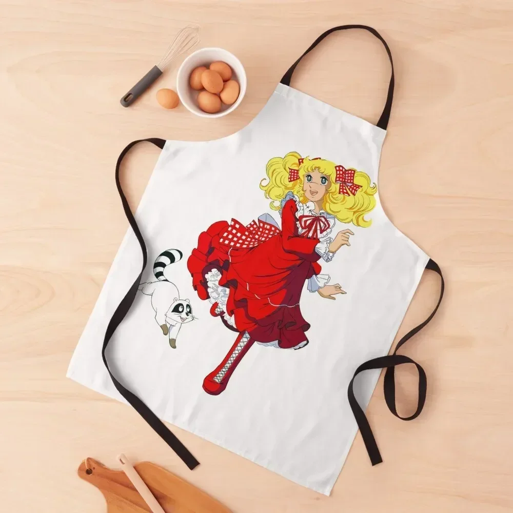 Фартук Candy Candy Snow Capucin, женские платья, униформа официанта, фартук на заказ для девочек