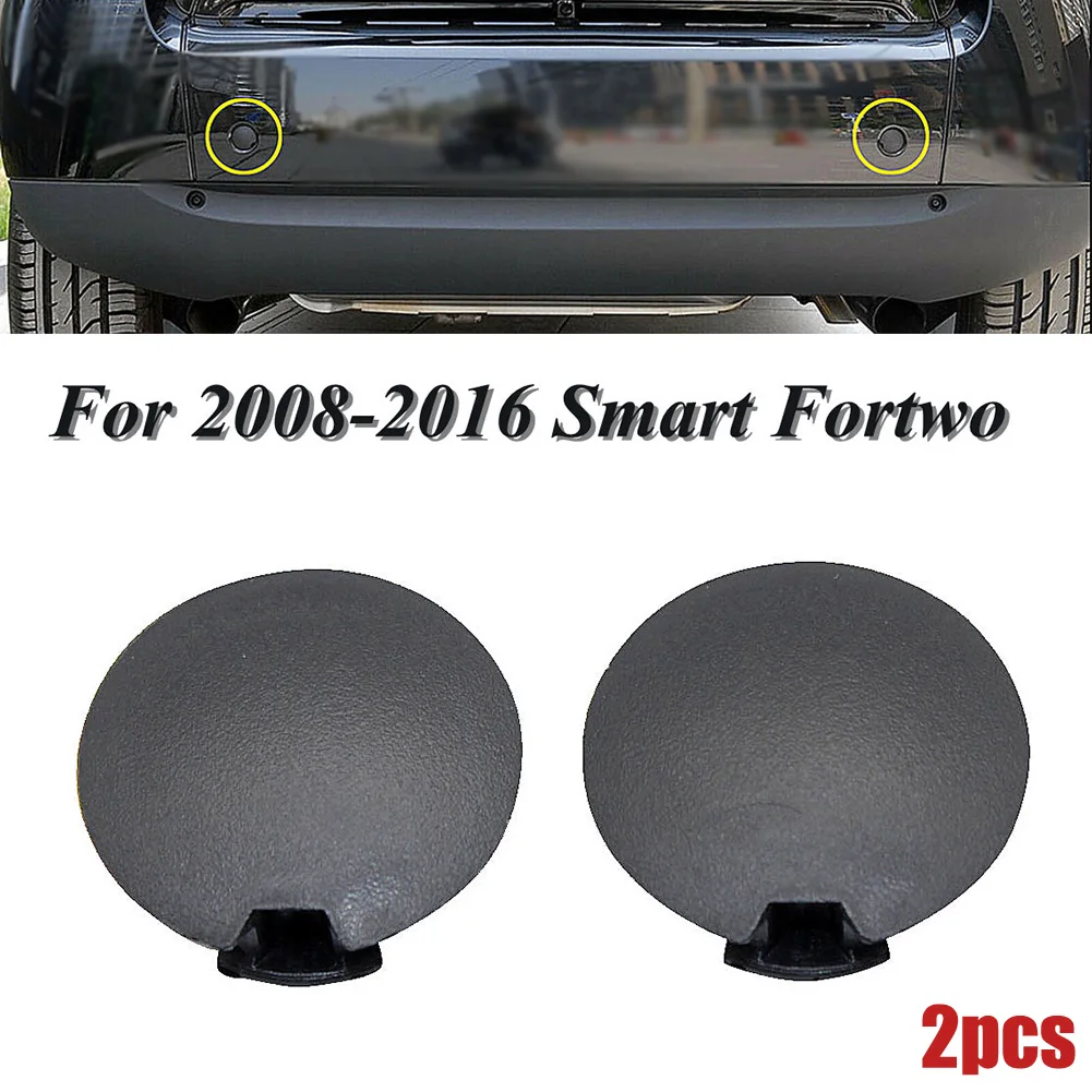 Для Smart Fortwo W451 2007-2014 Автомобильный Передний Задний бампер буксировочный крючок крышка прицепа заглушка A4518850122 C22A автомобильные аксессуары 2008