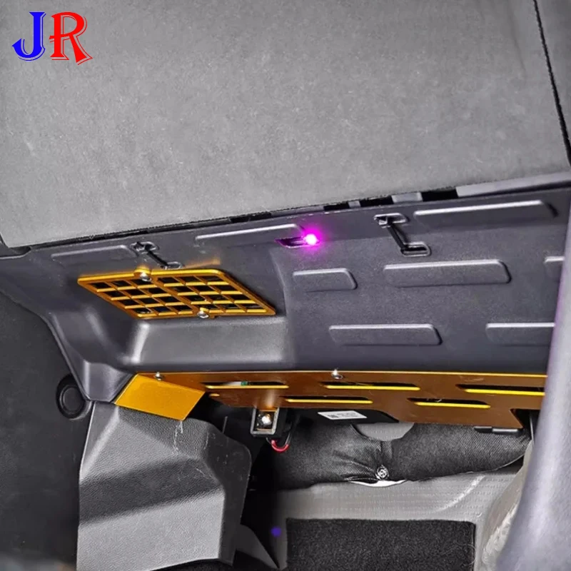Автомобильная плита для пилота, подходит для Jetour Traveler T2 2023 2024, автомобильный защитный чехол из алюминиевого сплава для линий, аксессуары для интерьера автомобиля