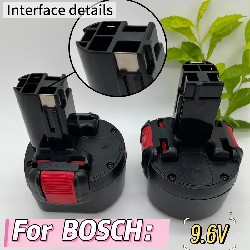 Фото Для аккумуляторной батареи BOSCH, электроинструментов, BAT048, NI-MH, 9,6 В, 12800 мАч, PSR 960, BH984, BAT048, BAT119, L50 №4